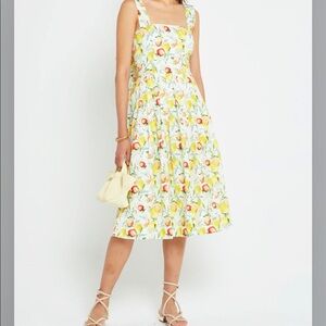 O.p.t. lemon print dress